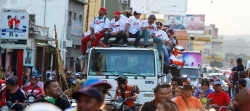 Gran caravana tigrera sacudió a Maracay