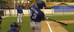 Kevin Vicuña sonó primer cuadrangular de los Spring Training