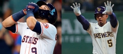 Marwin González y Eduardo Escobar se fueron para la calle