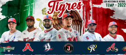 Seis tigreros entran en acción en el béisbol mexicano