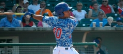 Contreras en el All-Star de Ligas Menores en Baseball América